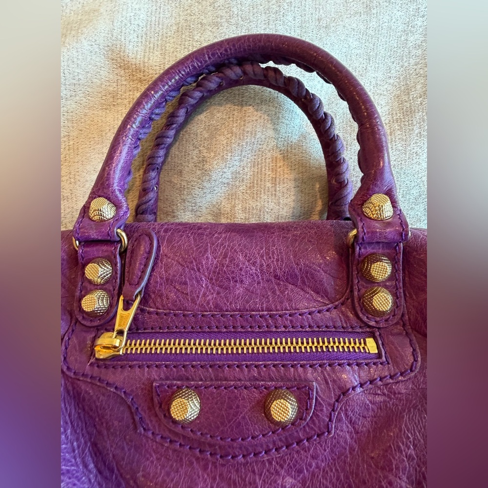 Balenciaga Mini Twiggy Bag - Ultraviolet - Picture 7 of 16